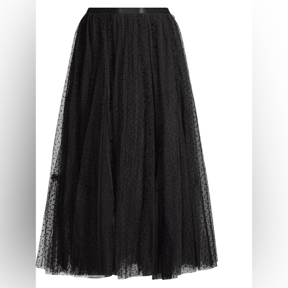 Ungaro Kendall Dotted Mesh Skirt NWT - Picture 2 of 13